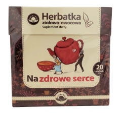 Gesunder Herztee von NATURA WITA, 40g Packung, mit natürlichen Kräuterbestandteilen für Herzgesundheit.
