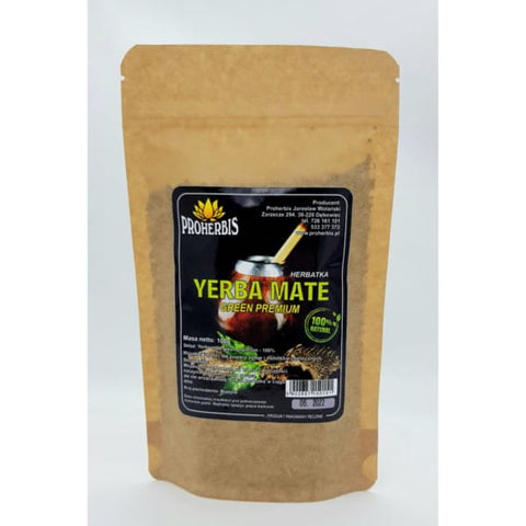 Yerba Mate Premium Green Tea 100g PROHERBIS