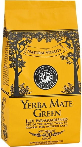 Yerba Mate grün fuertE 400g - Biogo.de