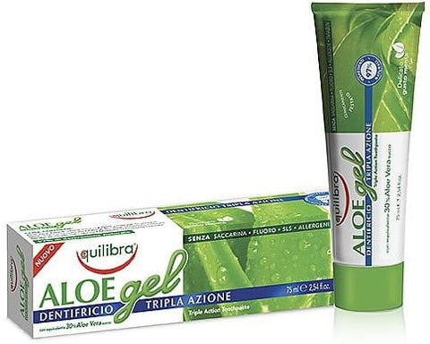 Paste - tooth gel with triple action EQUILIBRA