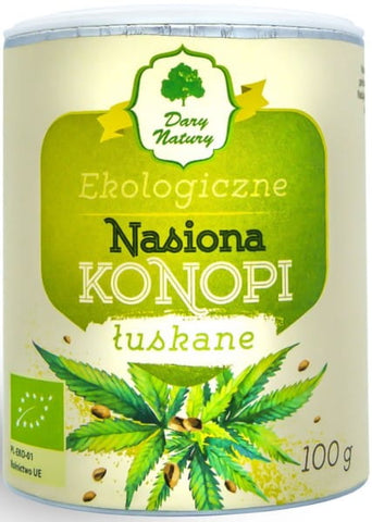 Lúpané konopné semienka ECO 100g DARČEKY PRÍRODY