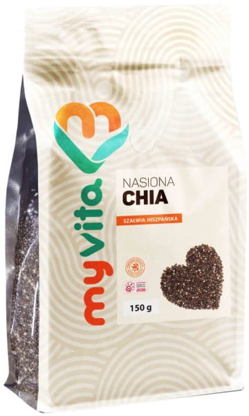 150g Chiasamen senken MYVITA den Blutdruck