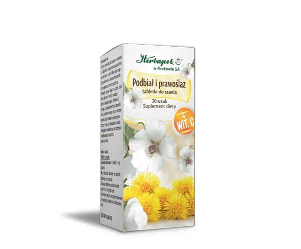 Coltsfoot and marshmallow 30 tablets HERBAPOL