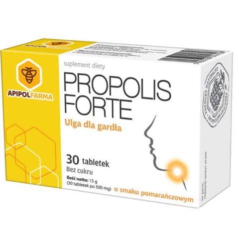 Propolis FORTE Orange 30 tabs APIPOL-FARMA