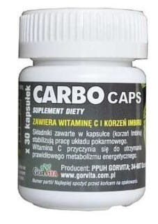 Carbocaps 20 Kapseln Pflanzenkohle GORVITA - Biogo.de