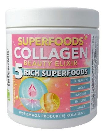 Collagen Schönheitselixier 5 reichhaltige Superfoods INTENSON