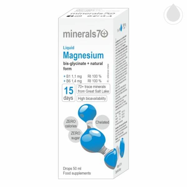 Magnesium flüssig 50 ml Magnesium MINERALIEN7+ - Biogo.de