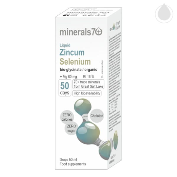 Zink-Selen-Flüssigkeit 50 ml Zink-Selen MINERALIEN7+
