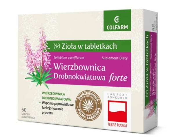 Hierba de sauce de flor pequeña FORTE 60 tab. COLARM