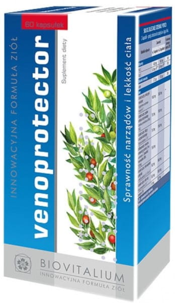 Venoprotector Kreislaufsystem 60 BIOVITALIUM Kapseln - Biogo.de Hlavní obrázek produktu