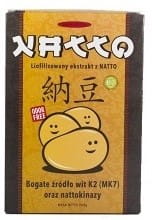Gefriergetrockneter Natto-Extrakt von MERIDIAN in 200 g Packung, nährstoffreicher K2-Extrakt für Gesundheit und Wohlbefinden