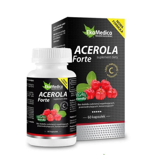 Acerola FORTE 500 MG 60 Kapseln EKAMEDICA - Biogo.de