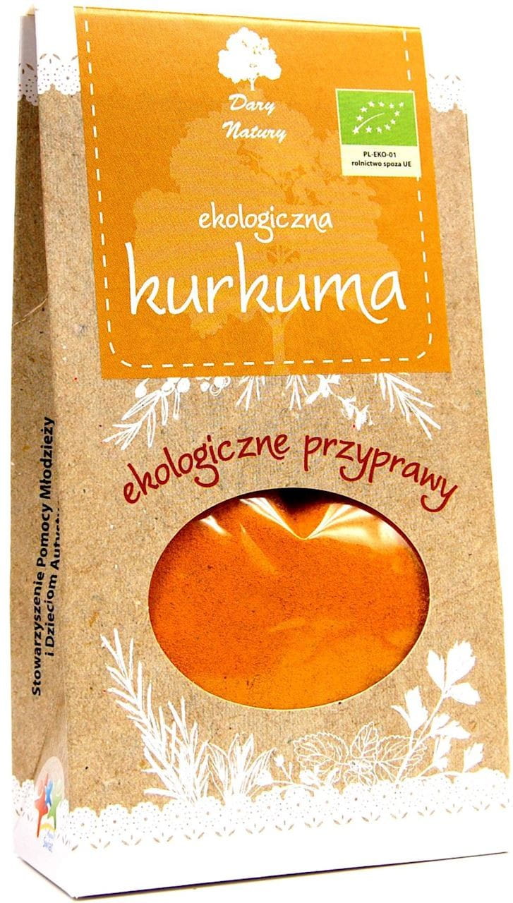 Kurkuma BIO 50 g - GESCHENKE DER NATUR