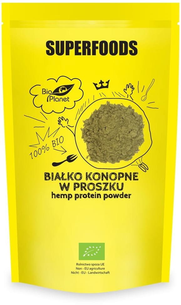 Hanfproteinpulver BIO 150 g - BIO PLANET Hovedbillede