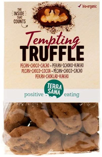 Pekannüsse in Milchschokolade und Kakao BIO 100 g - TERRASANA Hover Image