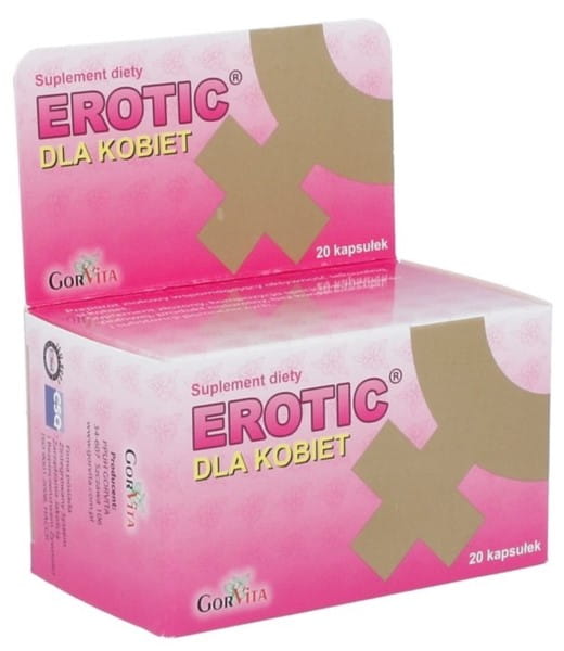 Erotik für Frauen 20 Kapseln GORVITA - Biogo.de Hlavní obrázek produktu