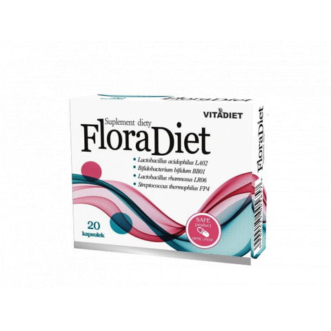 Flora Diet 20 c�psulas del intestino VITADIET