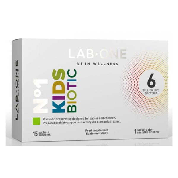 Kidsbiotic 15 sachets for children LAB ONE