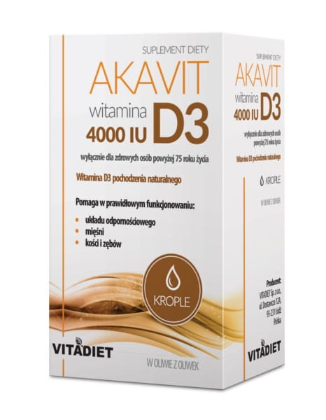 Akavit Vitamín D3 4000 IU 30 ml VITADIET