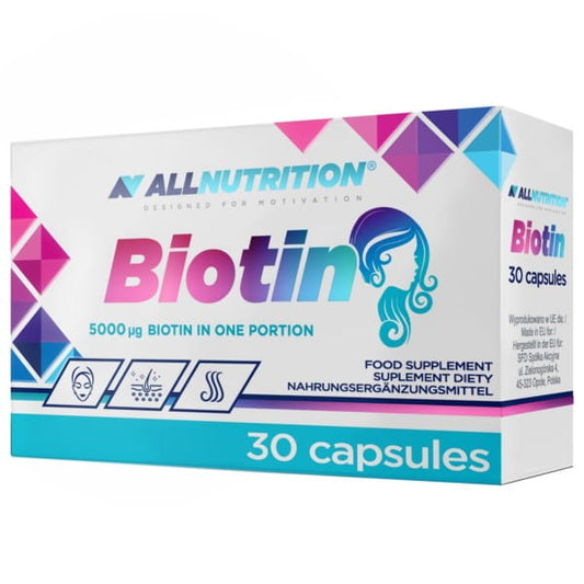 Biotyn Biotin 5 MG 30 Kapseln Haare Haut ALLNUTRITION - Biogo.de