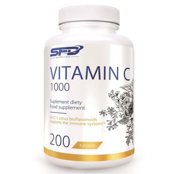 Vitamina C 1000 200 tabletas SFD resistencia