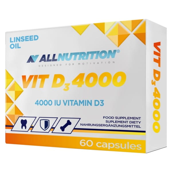 Vitamin D3 4000 60 Kapseln ALLNUTRITION
