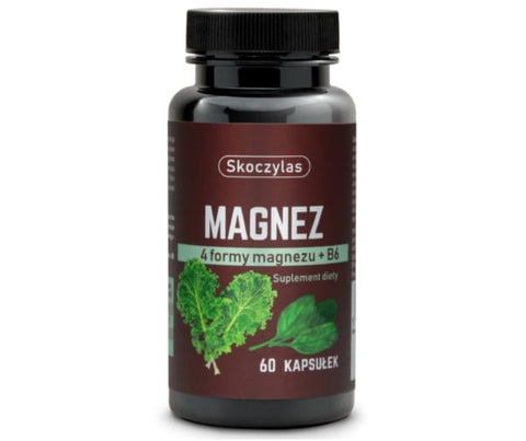 Magnesio + B6 Espinacas y Kale 60k SKZYLAS