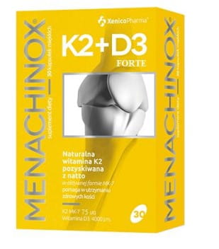 Menachinox k2 + D3 FORTE 30 K XENICOPHARMA - Biogo.de