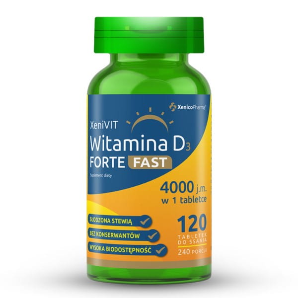 Xenivit Vitamin D FORTE schnelle Absaugung XENICOPHARMA