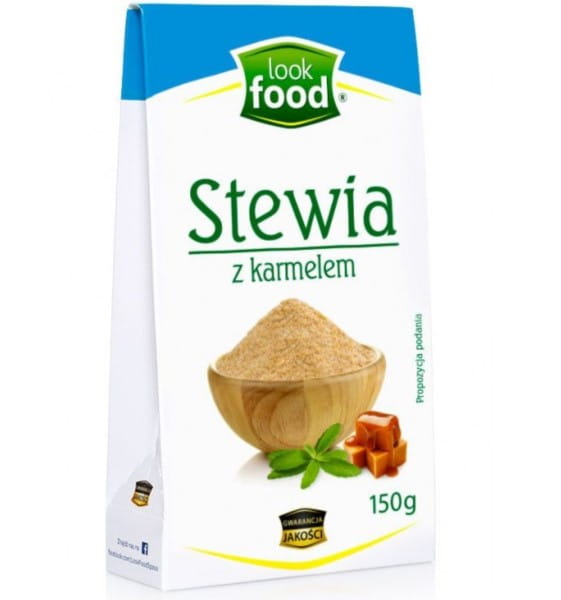 Look Food Stevia con caramelo 150 g