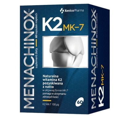 Menachinox K2 - MK7 100 µg 60 gélules XENICOPHARMA