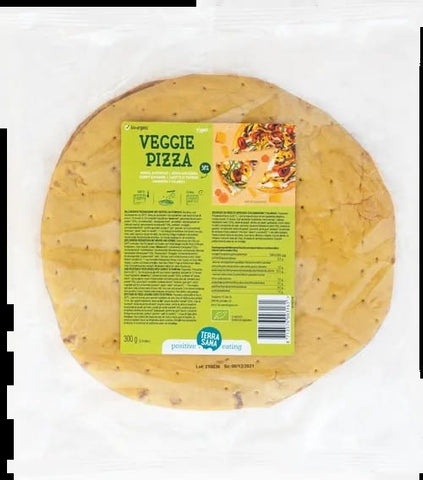 Base de pizza con zanahoria y calabaza ECOL�GICA (2 x 150 g) 300 g - TERRASANA