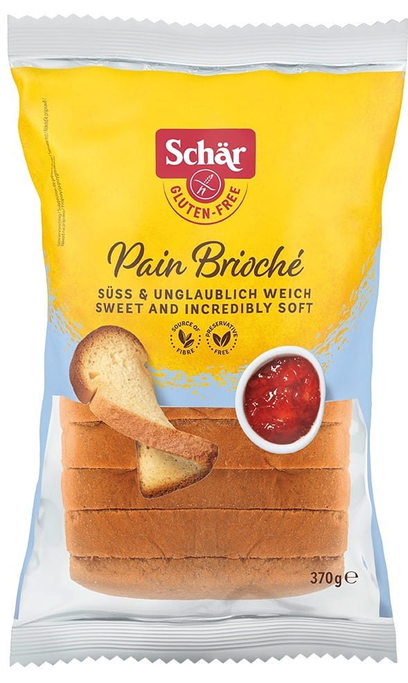 Pan Brioche - sladký chlieb. 370 g SCHÄR