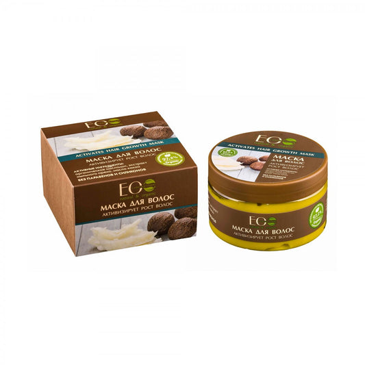 Haarmaske Wachstumsaktivator von Eco Laboratorie, 250 ml, cremige Textur für gesundes, kräftiges Haar.