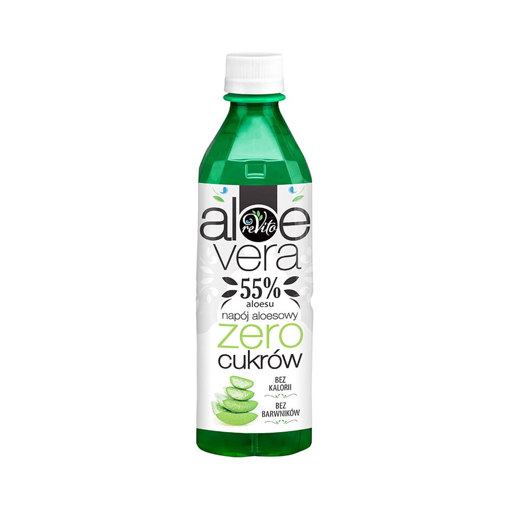 Aloe Vera nápoj bez cukru 500 ml - REVITO