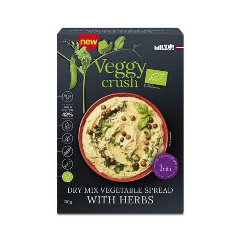Pasta vegetal con hierbas BIO 130 g - VEGGY CRUSH