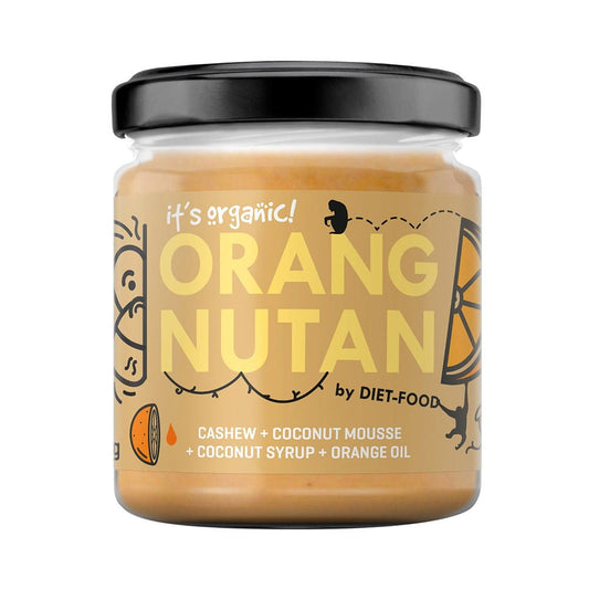Bio Nuss-Orange Orange Orangencreme von Mipama in 200 g Glas, cremige Frucht-Nuss-Creme mit Orangenaroma.