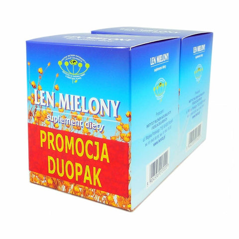 Ľan mletý 2x200g - WNIRZ