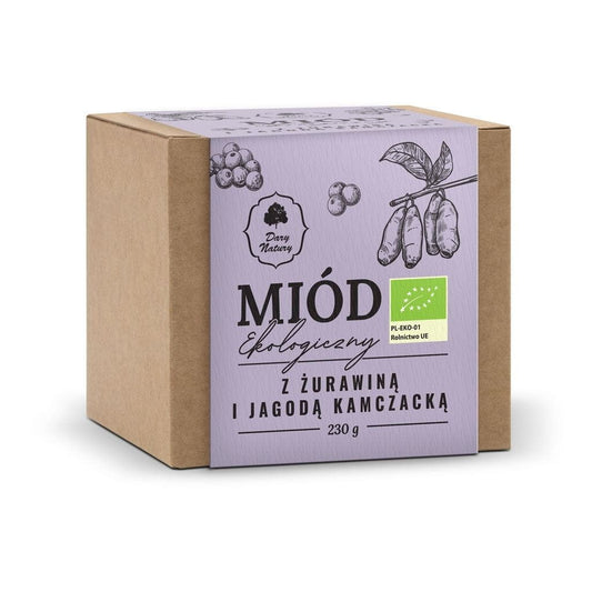 Blütennektarhonig mit Beeren und Preiselbeeren BIO 230 g - Geschenke der Natur - Biogo.de