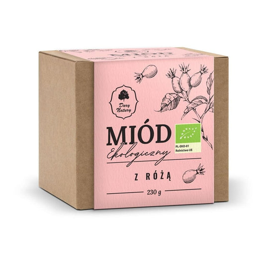 NEKTAR MULTIPLEBLOWER HONIG MIT ROSE BIO 230 g - GESCHENKE DER NATUR - Biogo.de