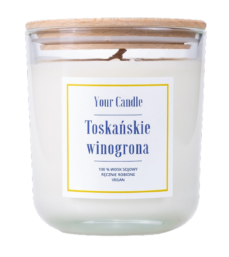 Tuscan Grape Soy Candle 210 ml - IHRE KERZE - Biogo.de