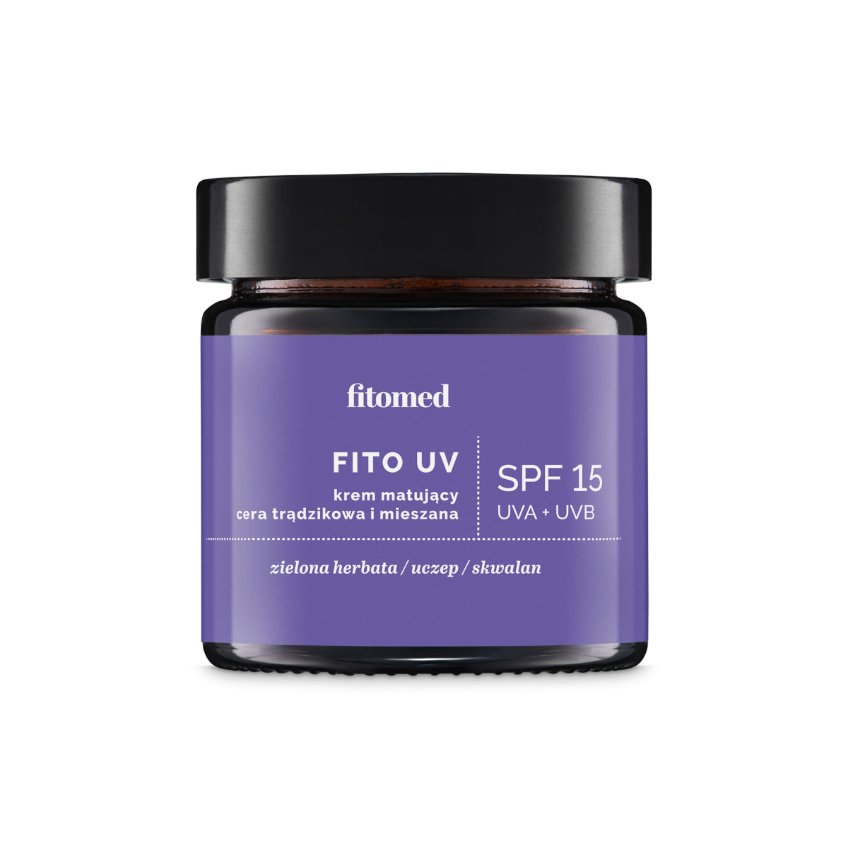 FITO UV crema matificante SPF15 para pieles acneicas y mixtas 50 ml FITOMED