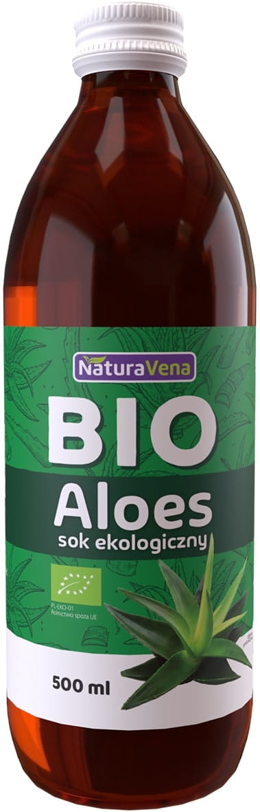 Jus d'aloès 500 ml Bio - NaturAvena