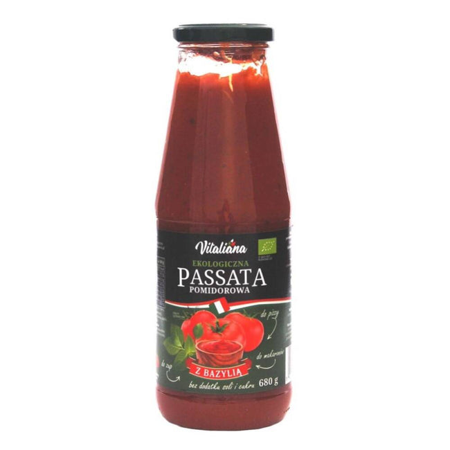 Tomatenpassata mit Basilikum Bio 680 g - NaturAvena - Biogo.de Hover Image
