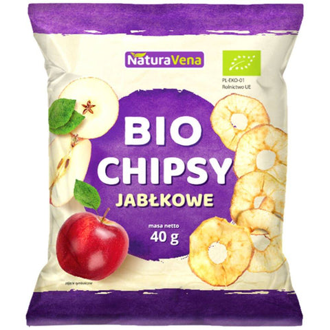 Bio jablkové lupienky 40 g - NaturAvena