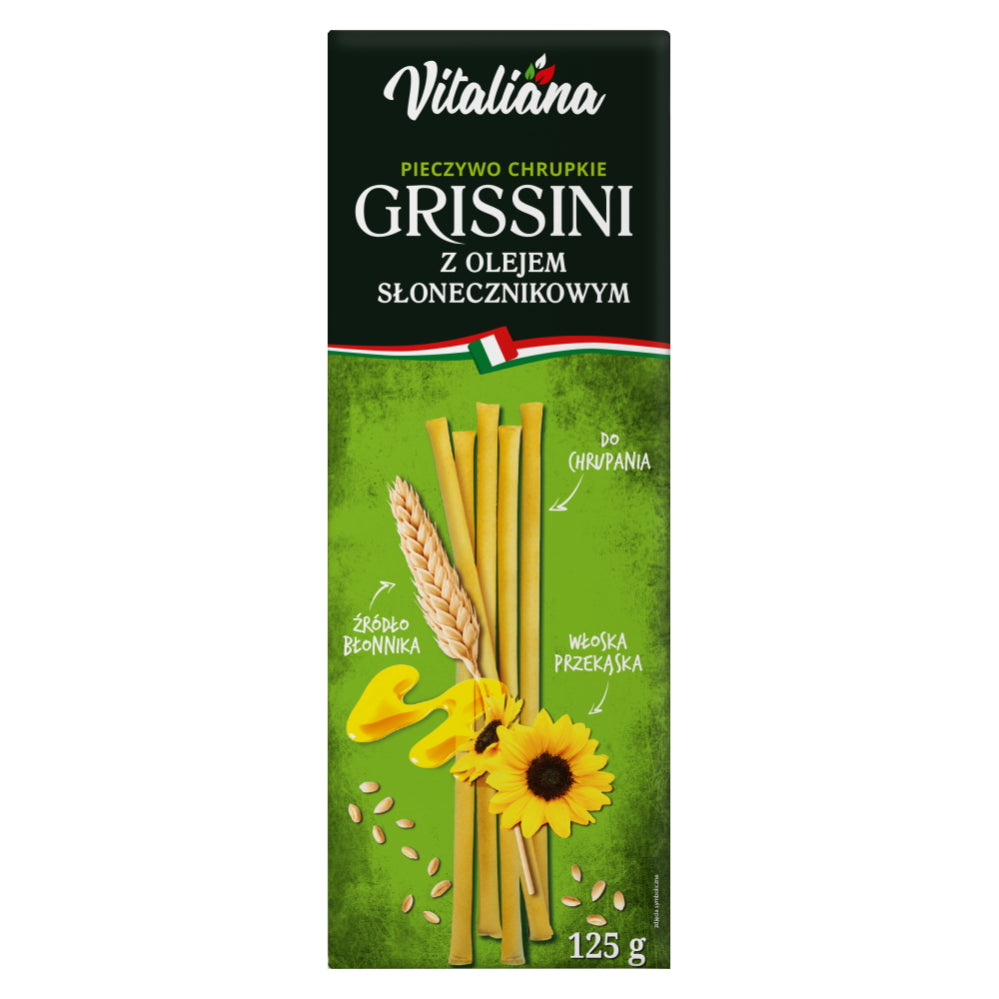 Grissini-Finger mit Sonnenblumenöl 125 g NaturAvena - Biogo.de
