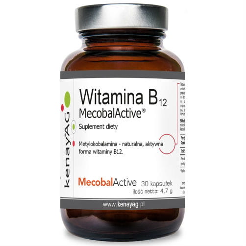 Vitamin B12 Mecobalactice Methylcobalamin 500mcg 30 Kapseln KENAY