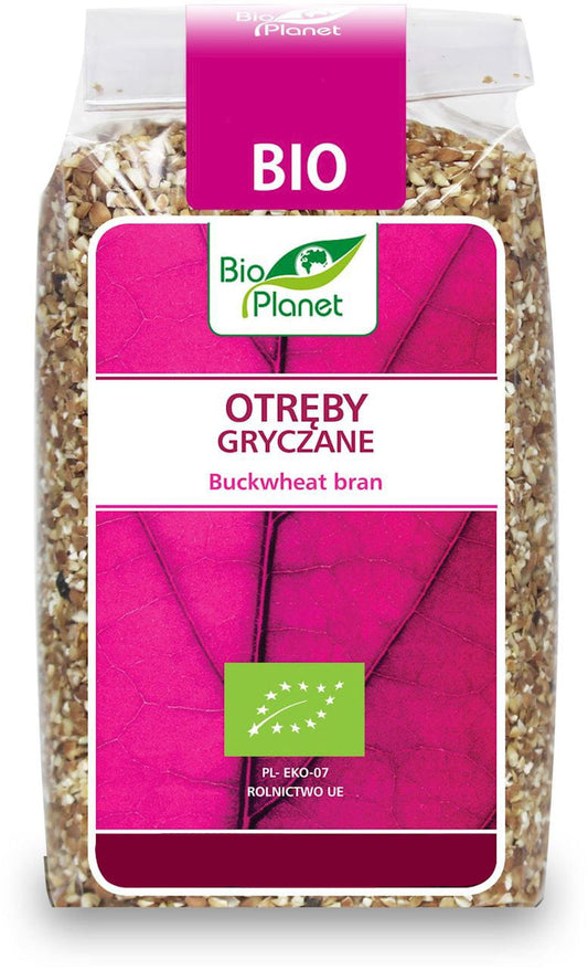 Bio Buchweizenkleie von BIO PLANET in 250 g Packung, trocken und fein gemahlen, ideal für gesunde Ernährung