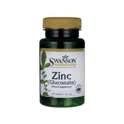 Zinkgluconat Zinkgluconat 30mg 250 Tabletten SWANSON Hover Image