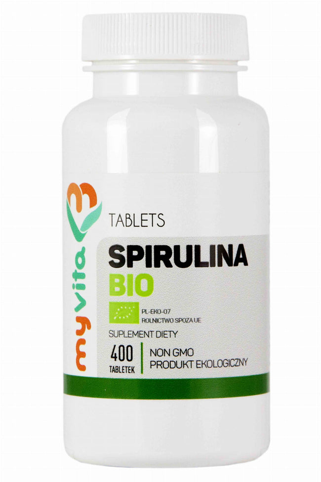 Spirulina BIO 250mg 400 Tabletten MYVITA Hover Image